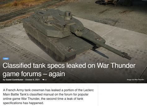 war thunder military leaks|War Thunder players leak military documents on forums, again